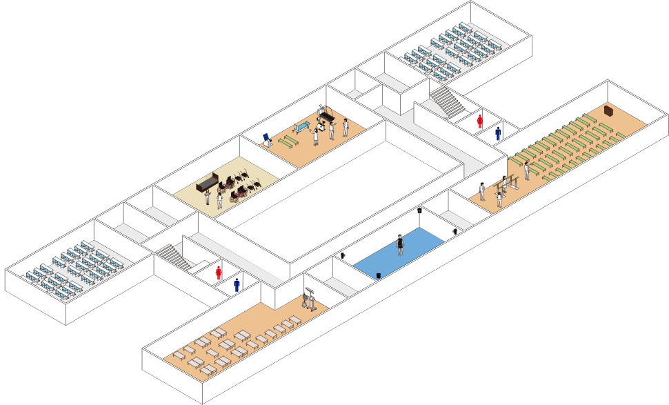 理学療法学科（南キャンパス）3F