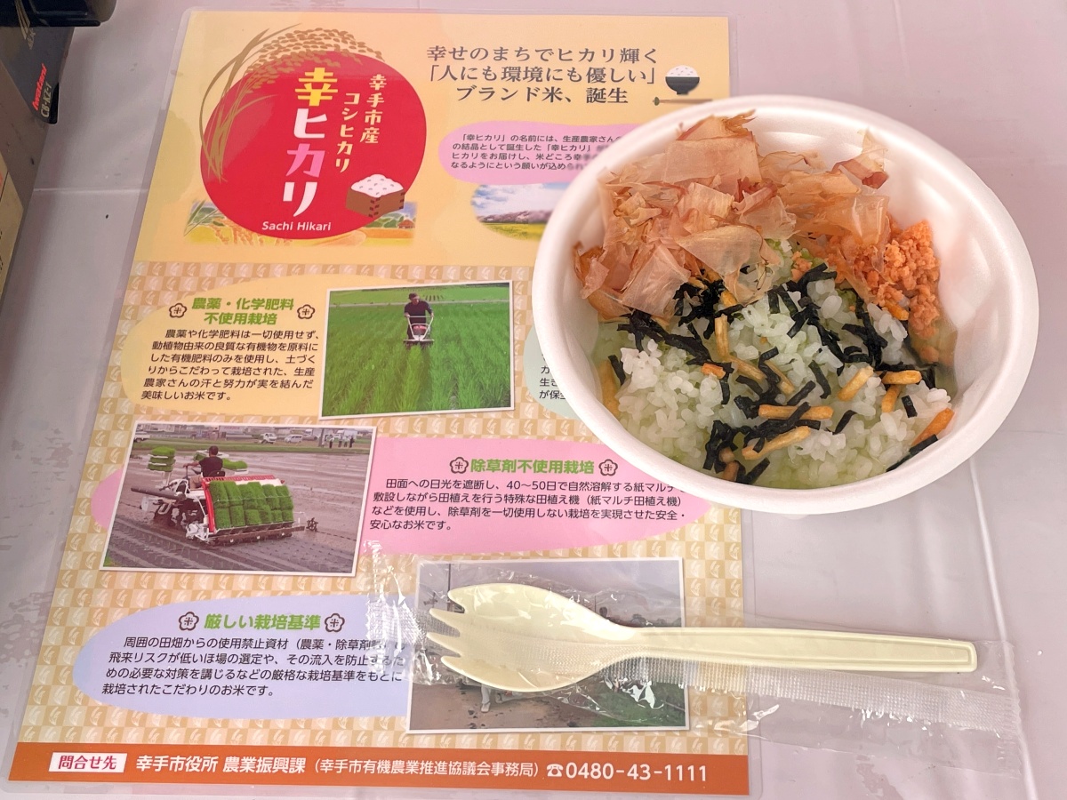 お茶漬けの実物