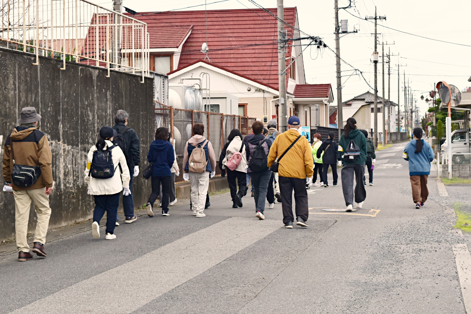 プロギングの様子1