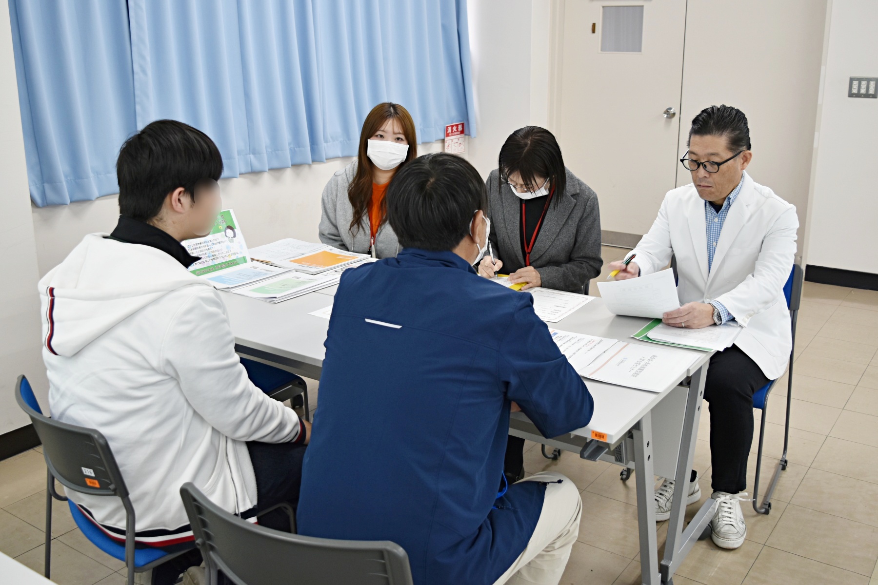 個人面談の様子