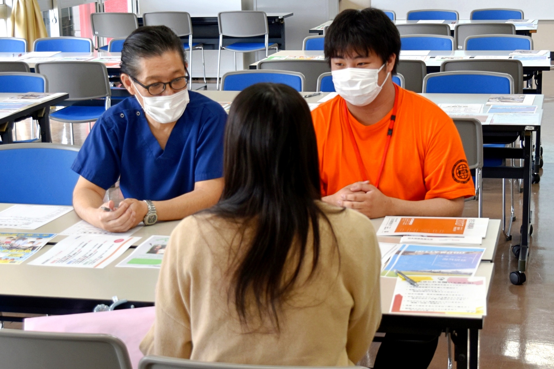 個別相談の様子